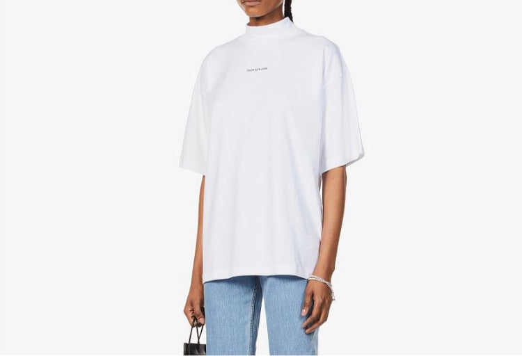 Calvin Klein女款立領T-Shirt