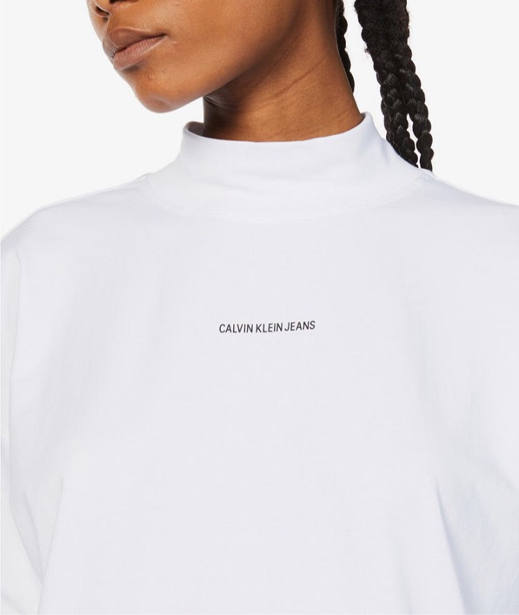 Calvin Klein女款立領T-Shirt